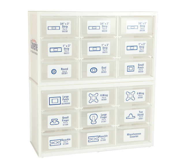 18-Drawer Empty Leukoplast® Cabinet (without Bandages)
