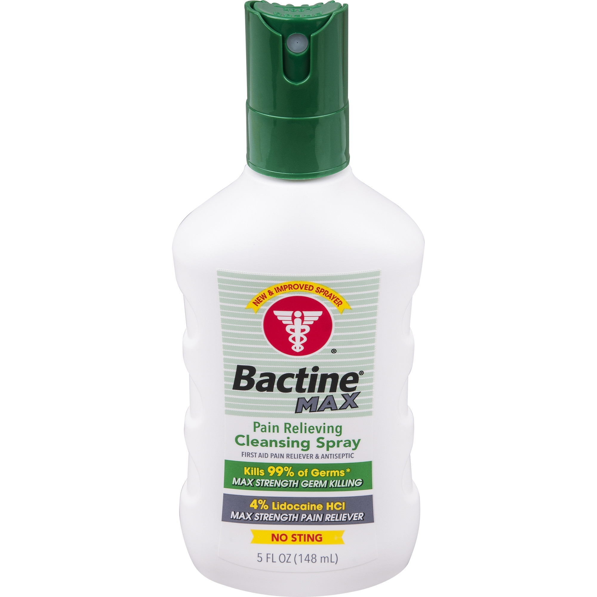 MacGill Bactine MAX Liquid Antiseptic 5 Oz Pump Bottle