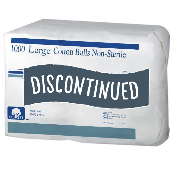 MacGill  (Discontinued)U.S. Cotton Non-Sterile Cotton Balls, 1000/Bag