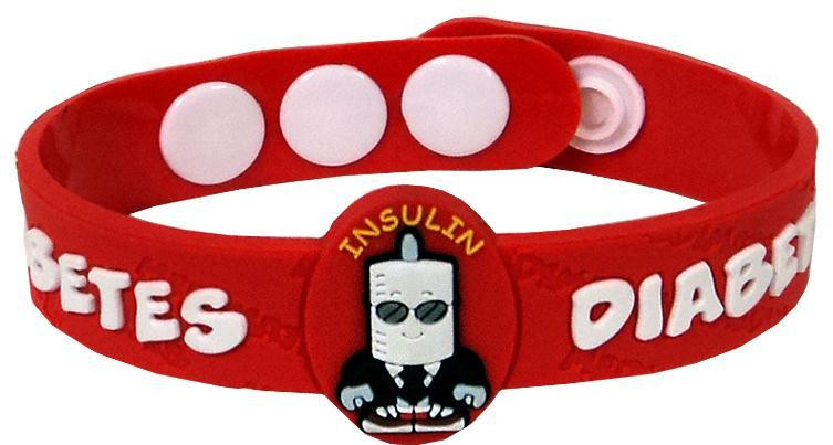 diabetes wristband)