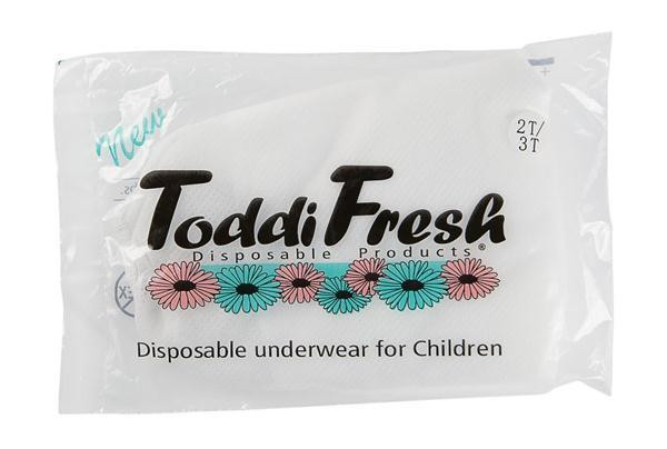 MacGill  Toddi Fresh Disposable Underwear, Size 2T-3T