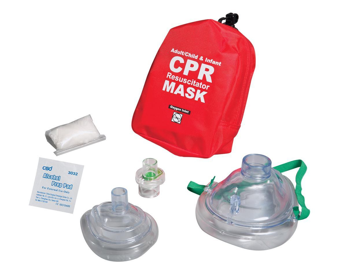 MacGill  Adult/Child/Infant CPR Mask System in Soft Case - Emergency  Response & Safety - Shop