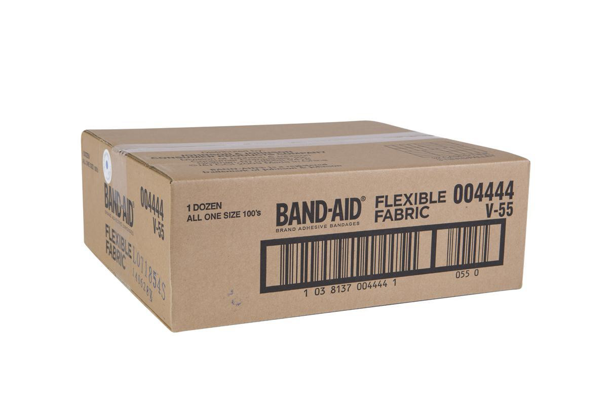 MacGill  Band-Aid® 1 x 3 Flexible Fabric Bandages, 100/Box