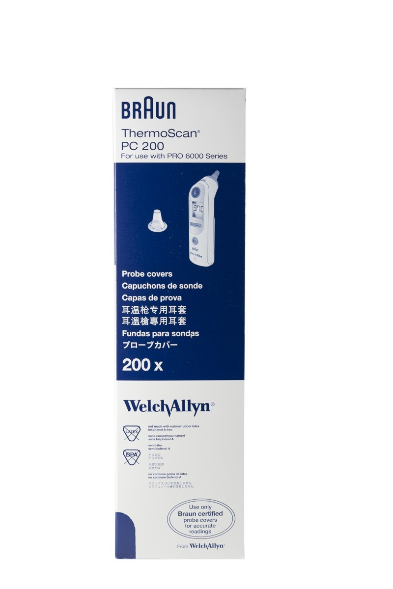 Macgill Thermoscan Pro Probe Covers 200 Box Welch Allyn Probe Covers Sheaths Thermometry Shop