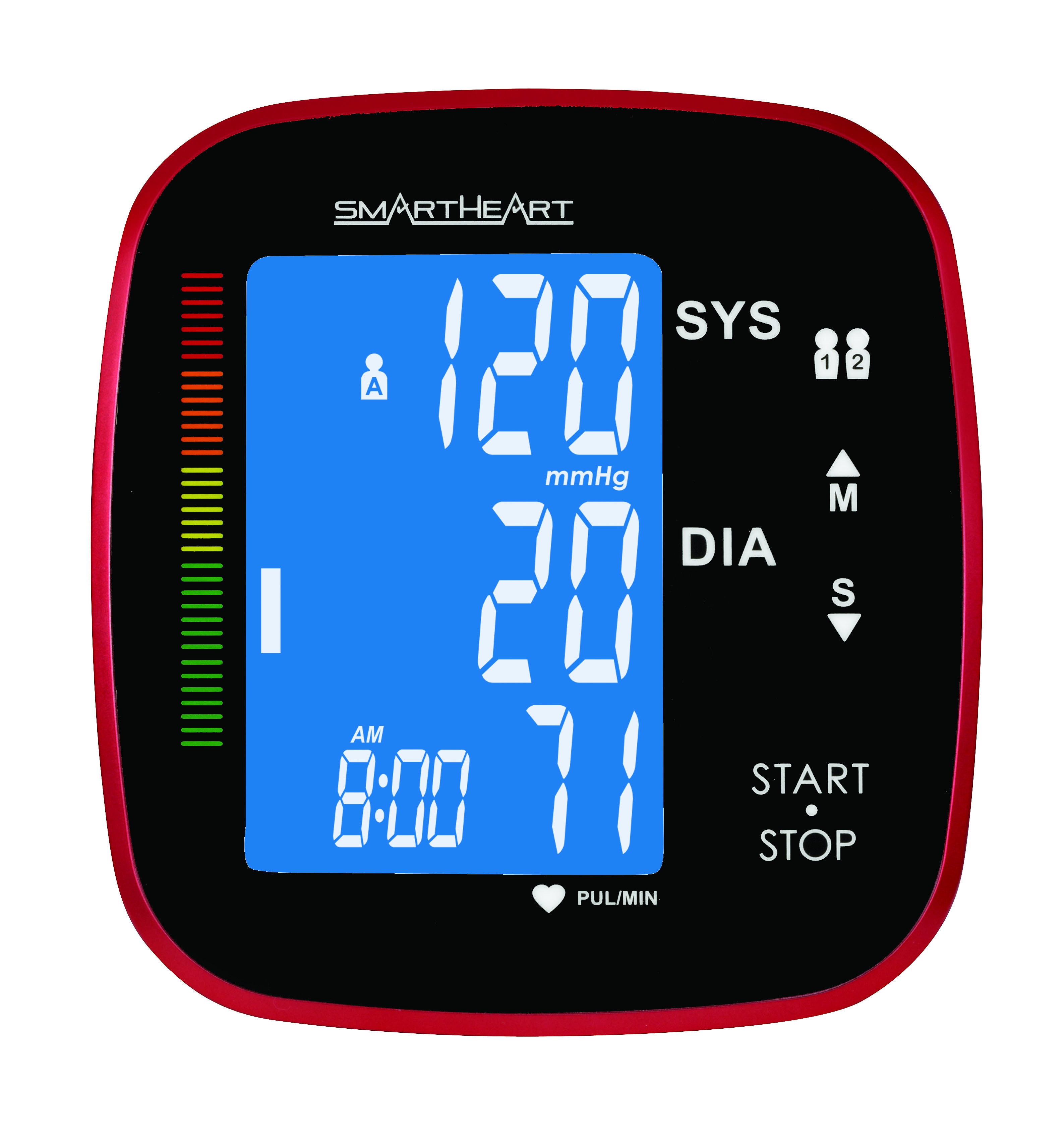 MacGill  SmartHeart™ Automatic Digital BP Monitor w/Wide Range Cuff