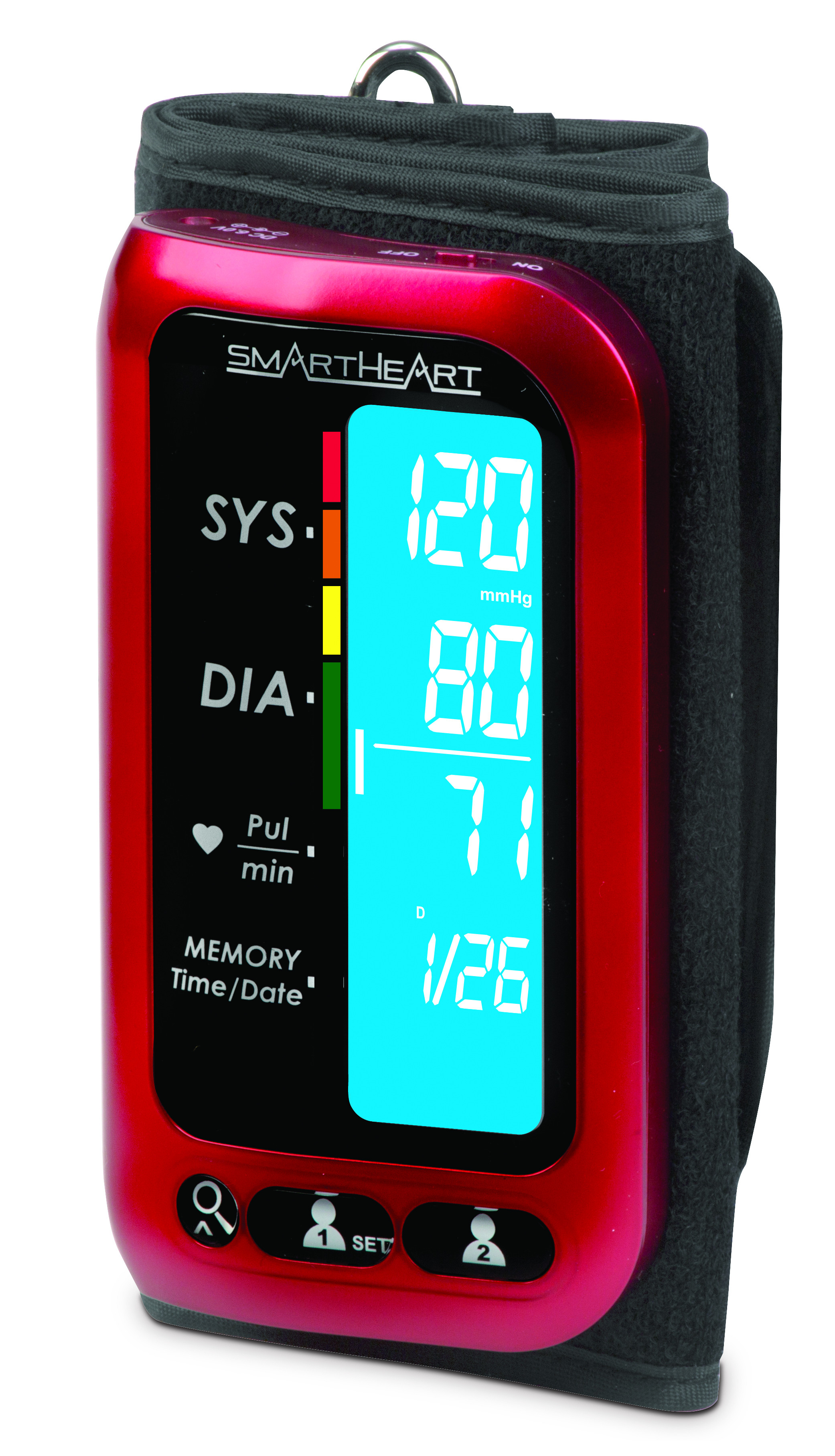 MacGill  SmartHeart™ BP Arm Monitor with Attached Wide-Range Cuff