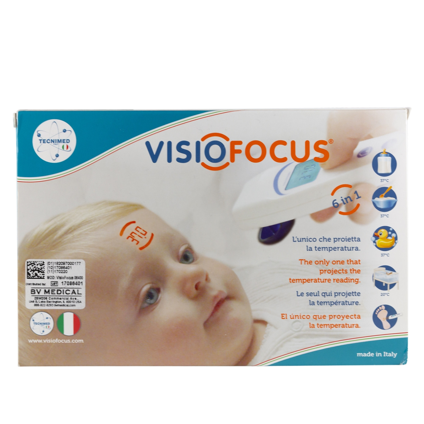 Tecnimed VisioFocus Non-Contact Thermometer