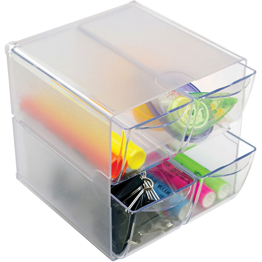 MacGill  4-Drawer Stackable Cube Organizer