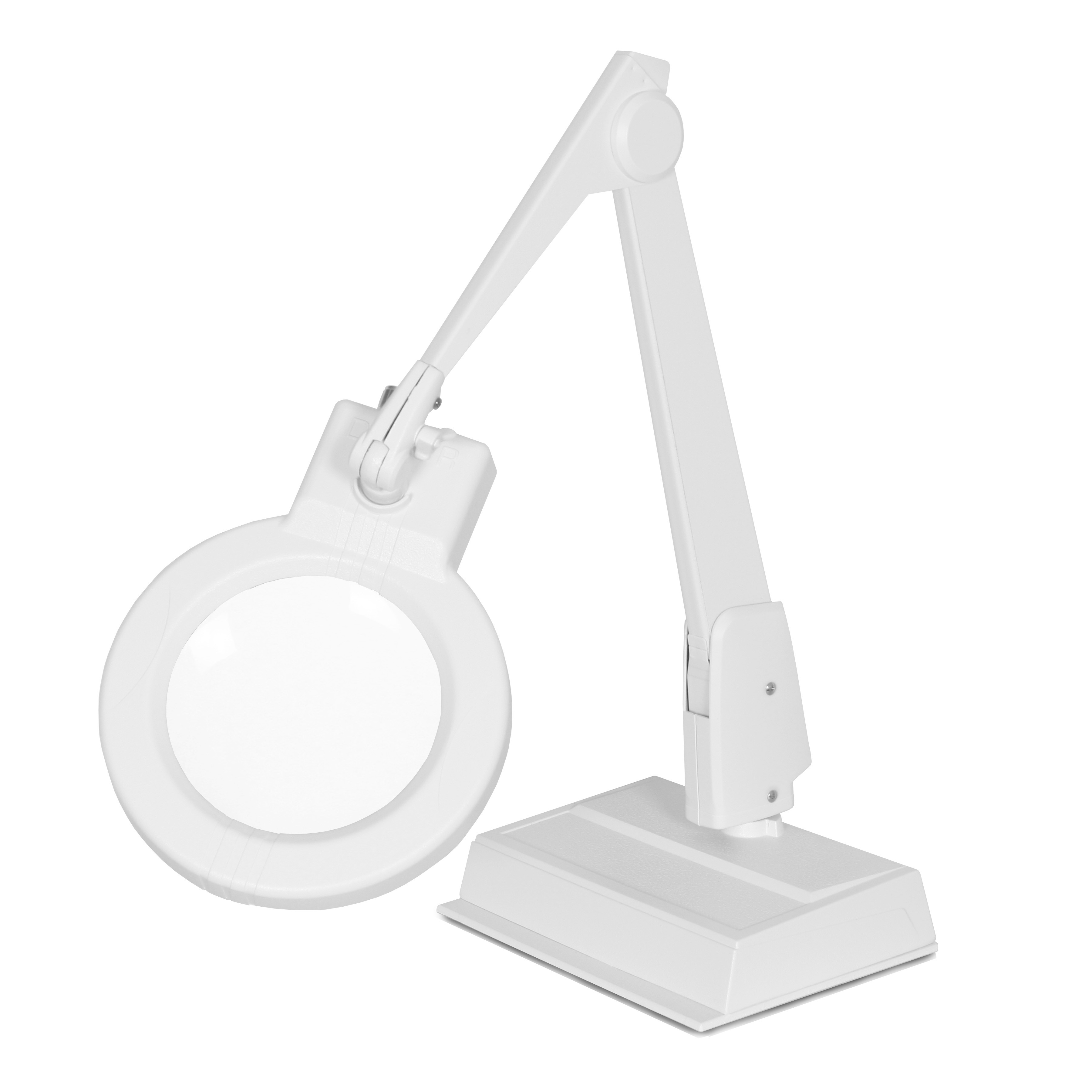 Dazor Round Magnifying Floor Lamp LED 5-Diopter