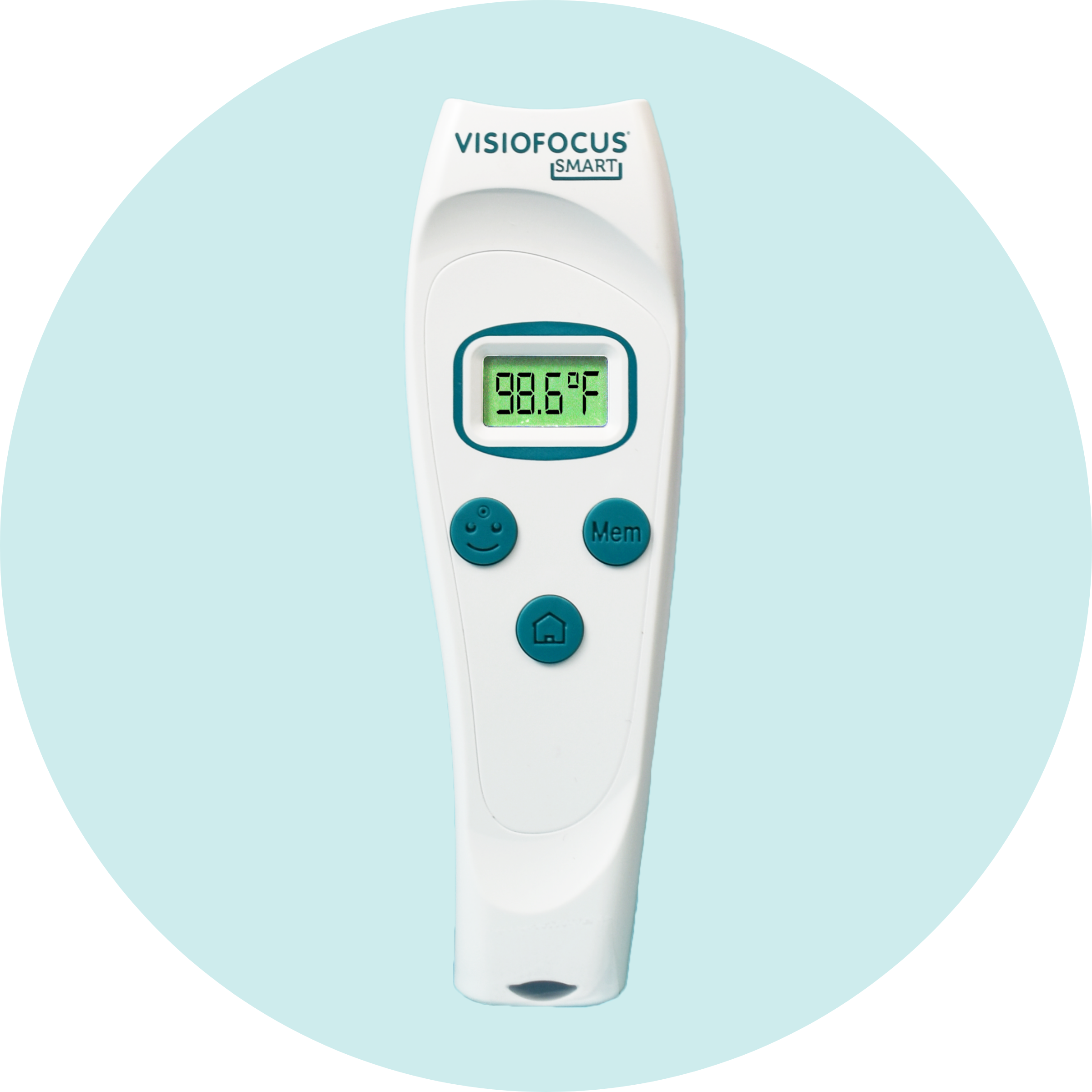 Medline No Touch Forehead Thermometer - Reusable, Dual Dial