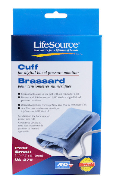 LifeSource Blood Pressure Monitor with Adapter (Small Adult)