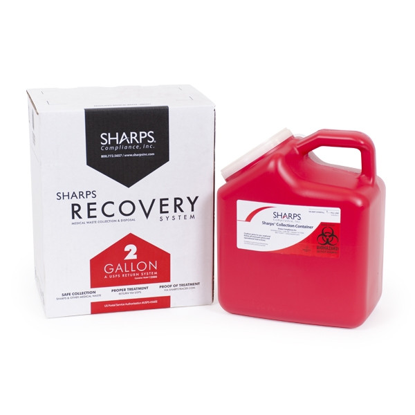 Macgill 2 gallon sharps disposal by mail system 