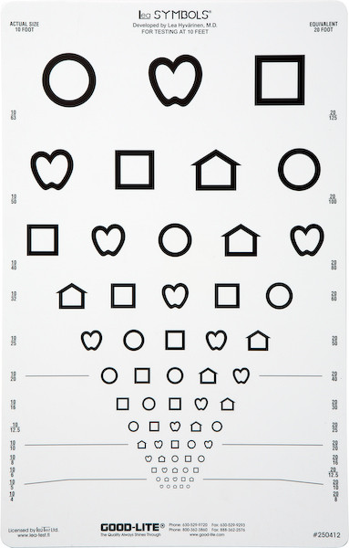 Eye Chart 10 Feet