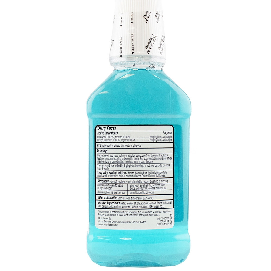 J&J Consumer Products - Listerine Cool Mint Gallon 2/Cs