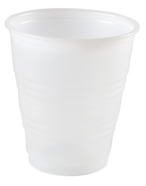 Solo 5 Oz Plastic Drinking Cup, Clear 100/Tube