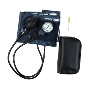 Caliber Adjustable Aneroid Sphygmomanometer - Adult Only
