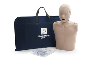 Prestan Child Manikin w/CPR Rate Monitor and Carrying Case