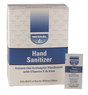 Hand Sanitizer, Individual Packets, 0.9g, 144/Box