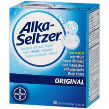 Alka Seltzer Tablets, 36/Box