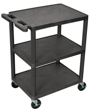 Luxor 3 Shelf Utility Cart