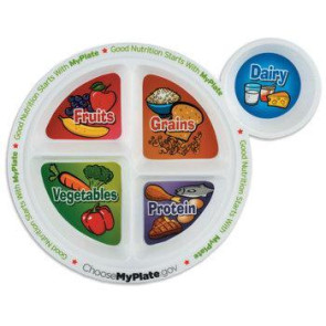 Child's Portion Meal Plate