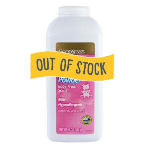 (Out of Stock) Cornstarch Baby Powder, 15 Oz