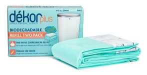 Dekor Plus Biodegradable Refill Bags, Pack of 2