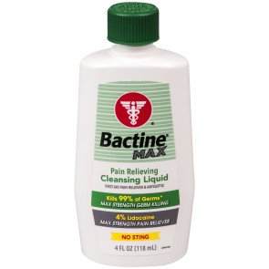 Bactine® MAX Liquid Antiseptic,  4 Oz Bottle