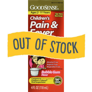 (Out of Stock) Acetaminophen Children's Liquid, 4 Oz Bottle