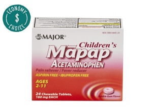 Acetaminophen Junior Strength Chewables,160 mg, 24/Box