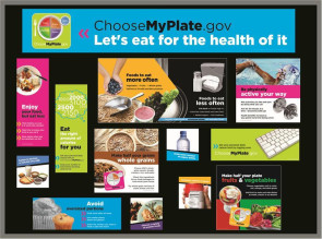 USDA MyPlate Bulletin Board Kit
