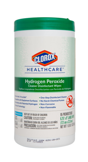 Clorox Healthcare® Hydrogen Peroxide Wipes, 95 Ct.