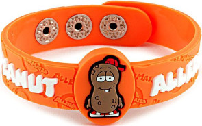 "P. Nutty" Peanut Allergy Wristband