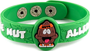 "Nutso" Tree Nut Allergy Bracelet