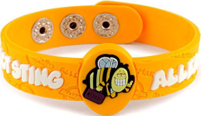 "Bizzzy" Insect Sting Allergy Bracelet