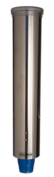Cup Dispenser, Stainless Steel, Adjustable