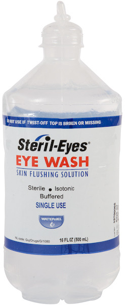 Irrigate Eye Wash, 16 Oz Snap Off Bottle