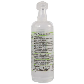 Irrigate Eye Wash, 1 Oz Snap Off Bottle