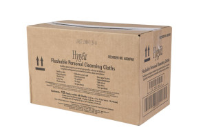 Hygea Flushable Wipes 48/Pack, 12 Packs/Case