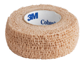 Coban 1" x 5 Yds Self-Adherent Wrap