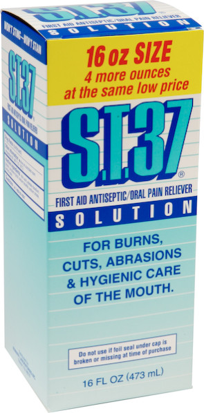 S.T.37 First Aid Antiseptic Solution, 16 Oz