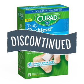 (Discontinued) Curad Truly Ouchless Finger & Knuckle, 8/Box