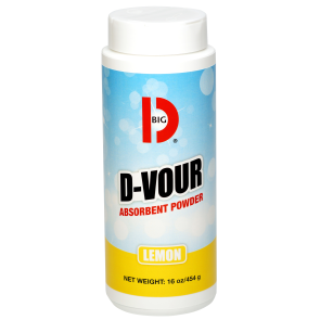 Big D® D-Vour Absorbent Powder, 1 lb. Bottle