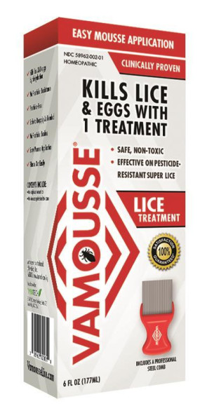 Vamousse Lice Treatment, 6 Oz.