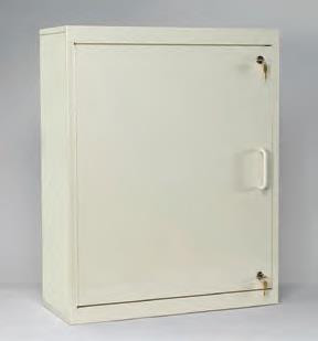 Medication Cabinet, Double Key Lock