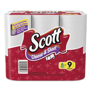 Scott Paper Towels Mega Roll, 6/Pack