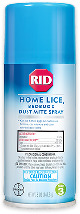 Rid Lice Spray for Bedding and Furniture, 5 Oz