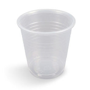 Economy Clear 3 Oz Plastic Cups, 100 per Sleeve
