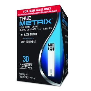 True Metrix Test Strips, 30/Box