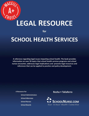 Legal Resource for School Health Services, Second Edition